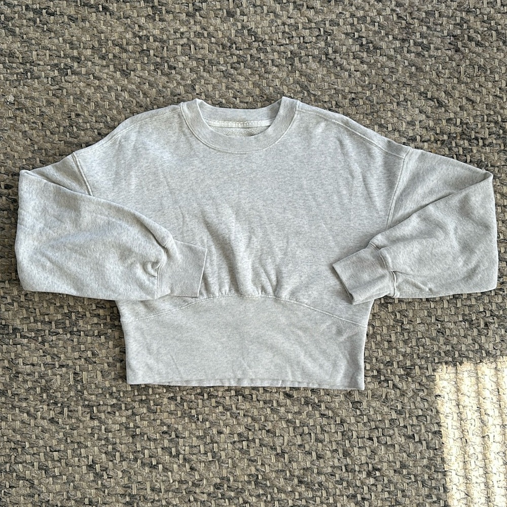 Abercrombie and Fitch Cropped Sweat Shirt